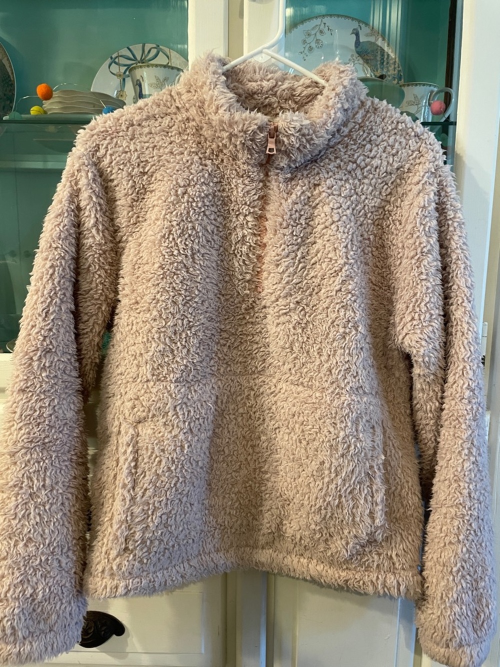 Cozy Plush Half-Zip Jacket